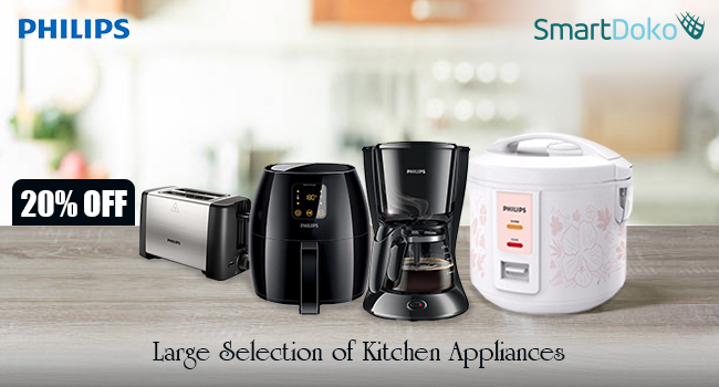 Hot Deals on Online Electronics Shopping for your Kitchen only at SmarDoko  – Avail up to 20% Discount on Philips – SmartDoko
